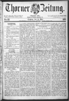 Thorner Zeitung 1876, Nro. 112