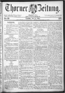 Thorner Zeitung 1876, Nro. 119