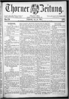 Thorner Zeitung 1876, Nro. 120