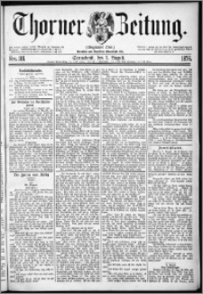 Thorner Zeitung 1876, Nro. 181