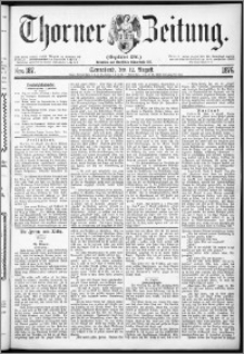 Thorner Zeitung 1876, Nro. 187