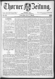 Thorner Zeitung 1876, Nro. 191