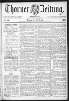 Thorner Zeitung 1876, Nro. 200