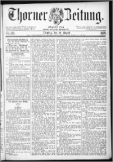 Thorner Zeitung 1876, Nro. 201