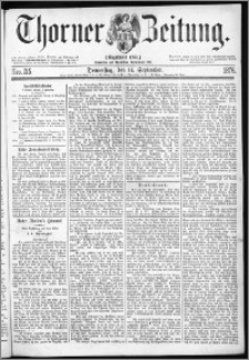 Thorner Zeitung 1876, Nro. 215