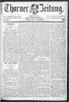 Thorner Zeitung 1876, Nro. 216