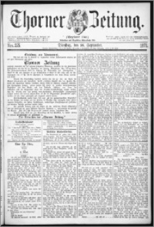 Thorner Zeitung 1876, Nro. 225