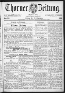 Thorner Zeitung 1876, Nro. 228