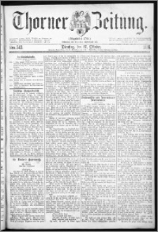 Thorner Zeitung 1876, Nro. 243
