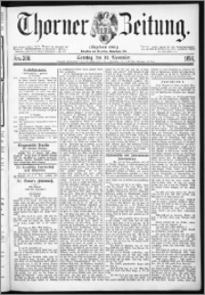 Thorner Zeitung 1876, Nro. 266 + Beilage