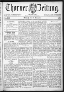 Thorner Zeitung 1876, Nro. 268