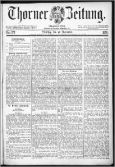 Thorner Zeitung 1876, Nro. 273