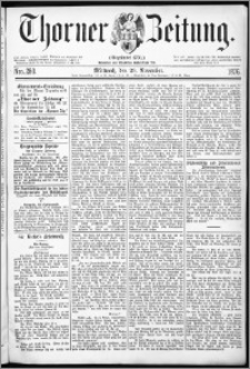 Thorner Zeitung 1876, Nro. 280
