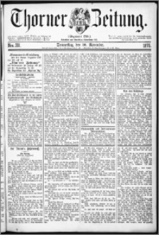 Thorner Zeitung 1876, Nro. 281