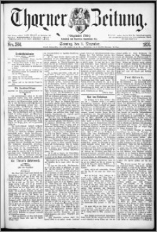 Thorner Zeitung 1876, Nro. 284 + Beilage