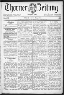 Thorner Zeitung 1876, Nro. 292