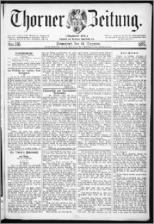 Thorner Zeitung 1876, Nro. 295