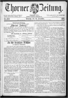 Thorner Zeitung 1876, Nro. 302 + Beilage