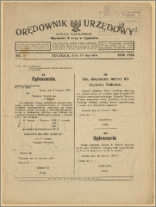 Orędownik Urzędowy Powiatu Tucholskiego 1928, Nr 5