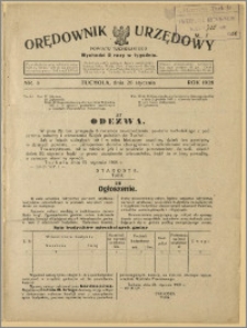Orędownik Urzędowy Powiatu Tucholskiego 1928, Nr 8