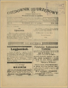 Orędownik Urzędowy Powiatu Tucholskiego 1928, Nr 29