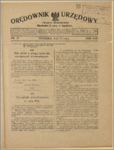 Orędownik Urzędowy Powiatu Tucholskiego 1928, Nr 37