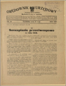 Orędownik Urzędowy Powiatu Tucholskiego 1928, Nr 40