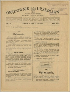 Orędownik Urzędowy Powiatu Tucholskiego 1928, Nr 51