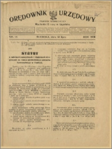 Orędownik Urzędowy Powiatu Tucholskiego 1928, Nr 56