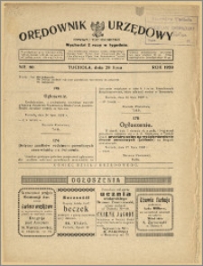 Orędownik Urzędowy Powiatu Tucholskiego 1928, Nr 60
