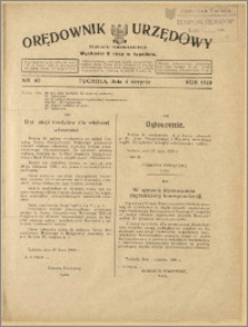 Orędownik Urzędowy Powiatu Tucholskiego 1928, Nr 62