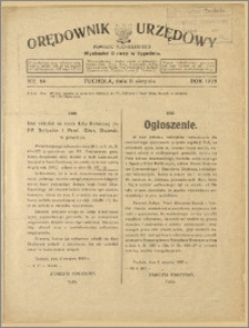 Orędownik Urzędowy Powiatu Tucholskiego 1928, Nr 64