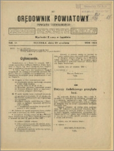 Orędownik Powiatowy Powiatu Tucholskiego 1928 Nr 78