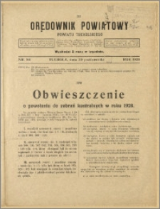 Orędownik Powiatowy Powiatu Tucholskiego 1928 Nr 84