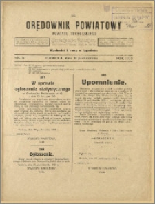 Orędownik Powiatowy Powiatu Tucholskiego 1928 Nr 87