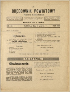 Orędownik Powiatowy Powiatu Tucholskiego 1928 Nr 104