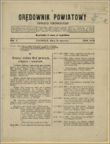 Orędownik Powiatowy Powiatu Tucholskiego 1929 Nr 3
