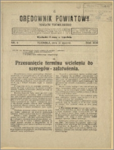 Orędownik Powiatowy Powiatu Tucholskiego 1929 Nr 6