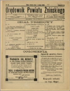Orędownik Powiatu Żnińskiego 1929 Nr 31