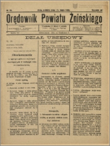 Orędownik Powiatu Żnińskiego 1929 Nr 34