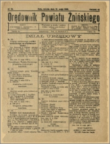 Orędownik Powiatu Żnińskiego 1929 Nr 35