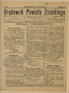 Orędownik Powiatu Żnińskiego 1929 Nr 38