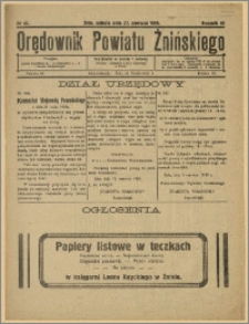 Orędownik Powiatu Żnińskiego 1929 Nr 42
