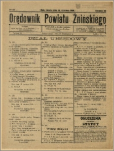Orędownik Powiatu Żnińskiego 1929 Nr 43
