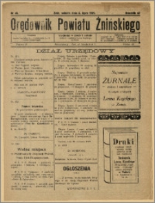 Orędownik Powiatu Żnińskiego 1929 Nr 45