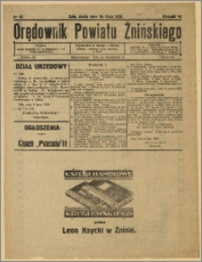 Orędownik Powiatu Żnińskiego 1929 Nr 46
