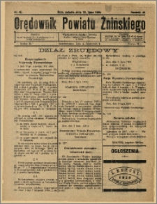 Orędownik Powiatu Żnińskiego 1929 Nr 47