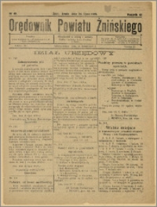 Orędownik Powiatu Żnińskiego 1929 Nr 49