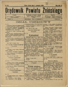 Orędownik Powiatu Żnińskiego 1929 Nr 53