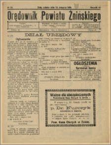 Orędownik Powiatu Żnińskiego 1929 Nr 54